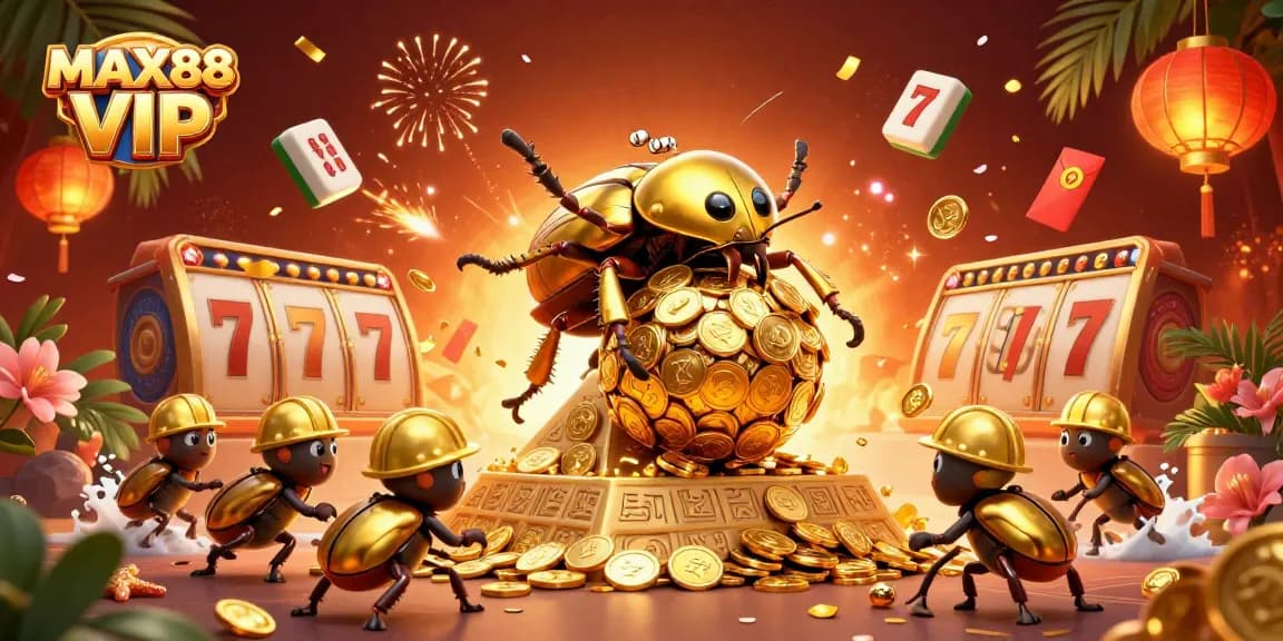 Engage in thrilling entertainment with MAX88 VIP offers, showcasing a vibrant casino adventure.