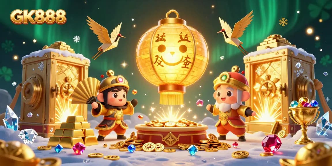 Experience exciting gameplay with GK888's vibrant casino atmosphere and golden rewards.