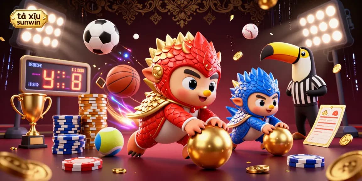 Tái xỉu sunwin highlights a thrilling rivalry between armored pangolins in an ultra-detailed 3D casino scene.