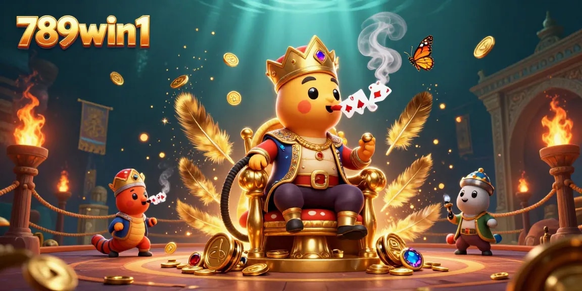 Experience thrilling action at 789win1 with the vibrant and dynamic 3D casino illustration, capturing the excitement of gaming.