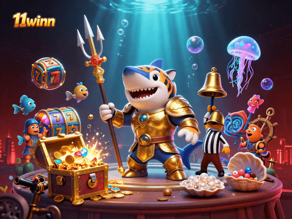 Experience the thrill of 11winn with an underwater casino adventure featuring vibrant visuals and dynamic gameplay.