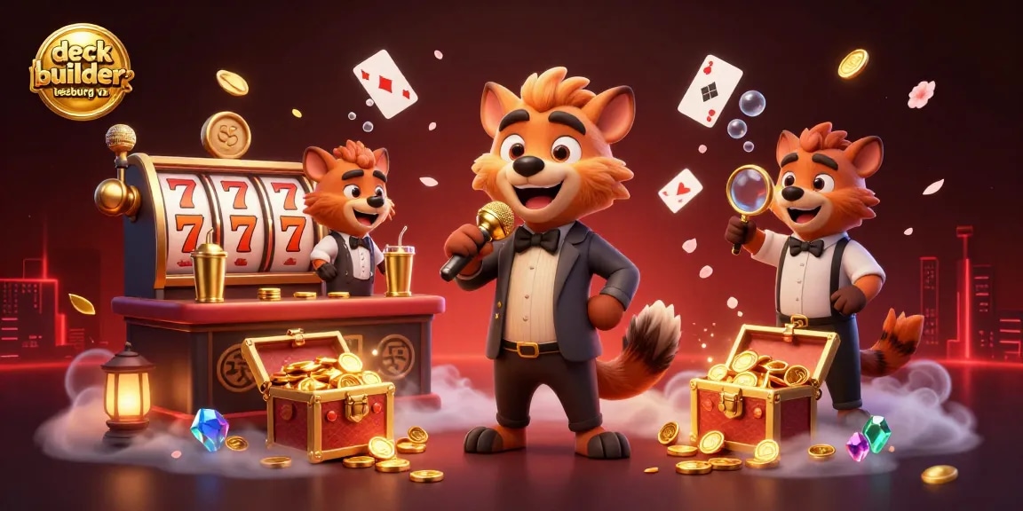 Experience the excitement with deck builder leesburg va as hyenas run a fun casino scene.