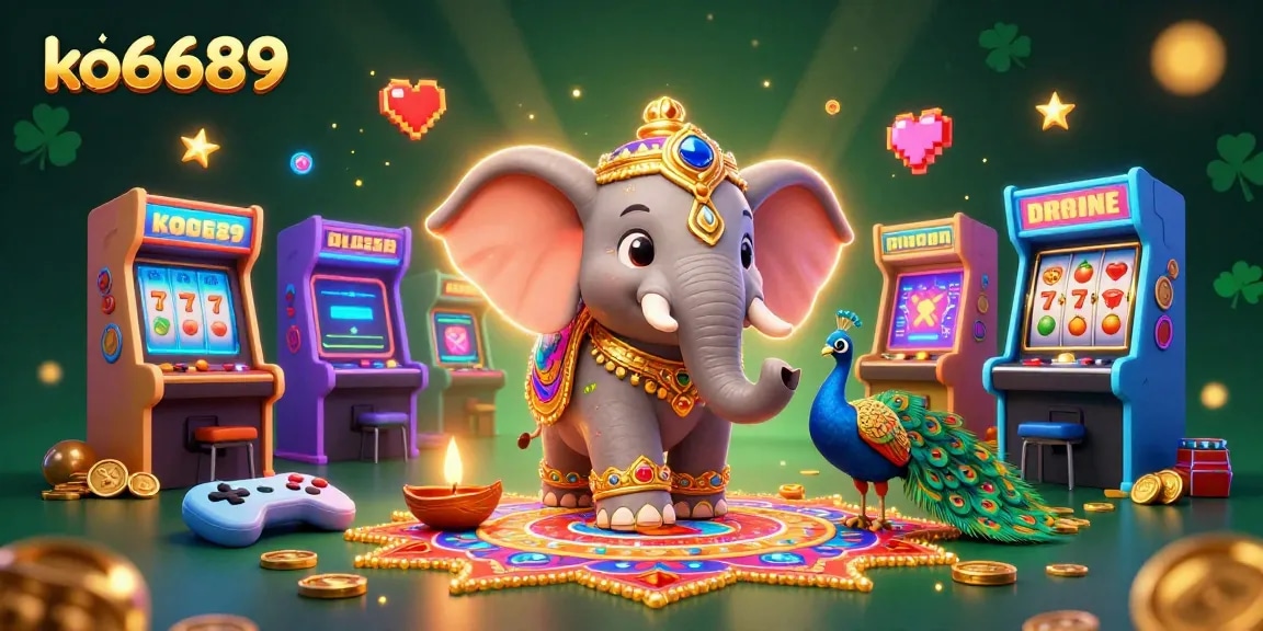 Experience thrilling slots and jackpots at ko6689 with vibrant 3D gaming elements.