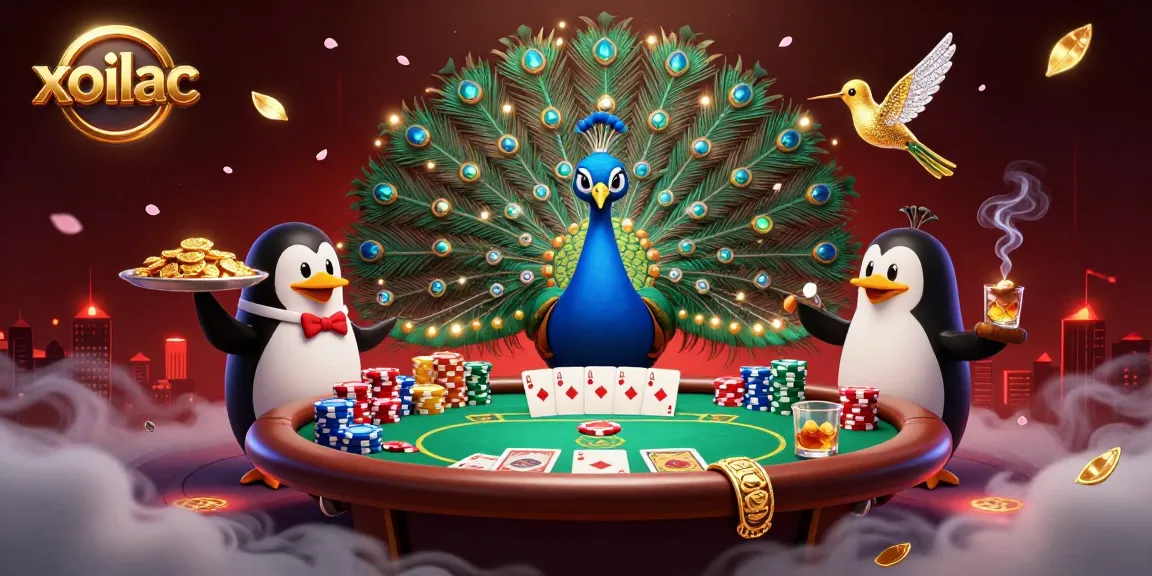 Xoilac provides a stunning online gambling scene with vibrant characters and exciting poker elements.