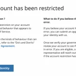 LinkedIn Account Restricted